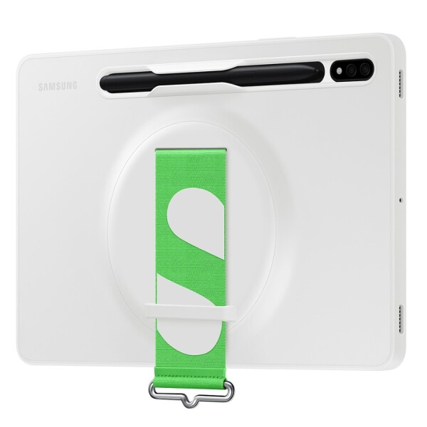 Estuche Original Inalámbrico Para Tablet Samsung Tab S8 Y S7 Con Strap Cover ESTUCHE SAMSUNG TAB S7/8 STRAP WHITE DF*