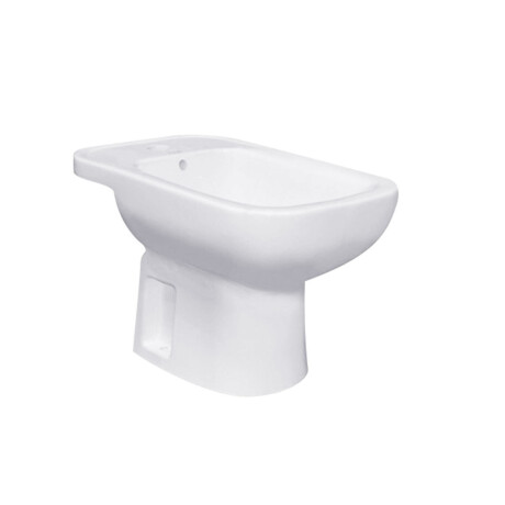 BIDET DE LOZA SANITARIA PARA BAÑO LINEA TORRENS COLOR BLANCO 000