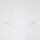 Camiseta manga corta de rib con puño Blanco