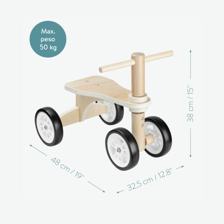 Buggie Bebesit de Madera con Trailer Buggie Bebesit de Madera con Trailer