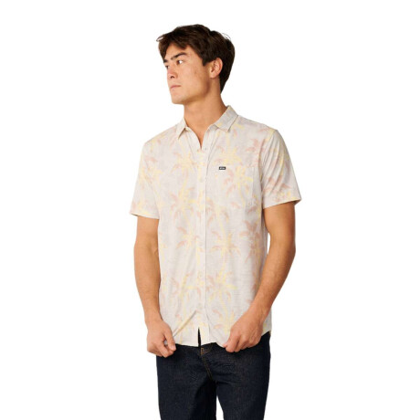 Camisa Rip Curl Vaporcool Sessions Aerotech Blanco