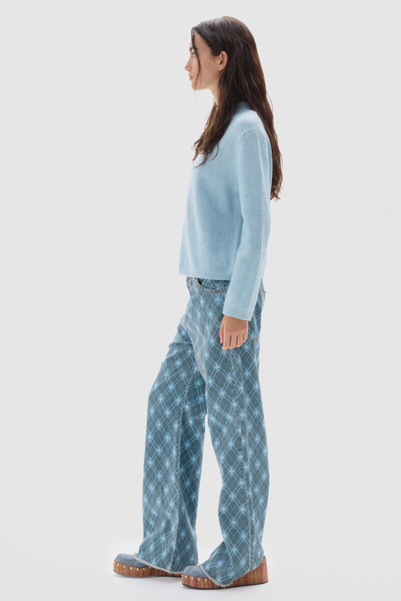 Polera Set Light Blue