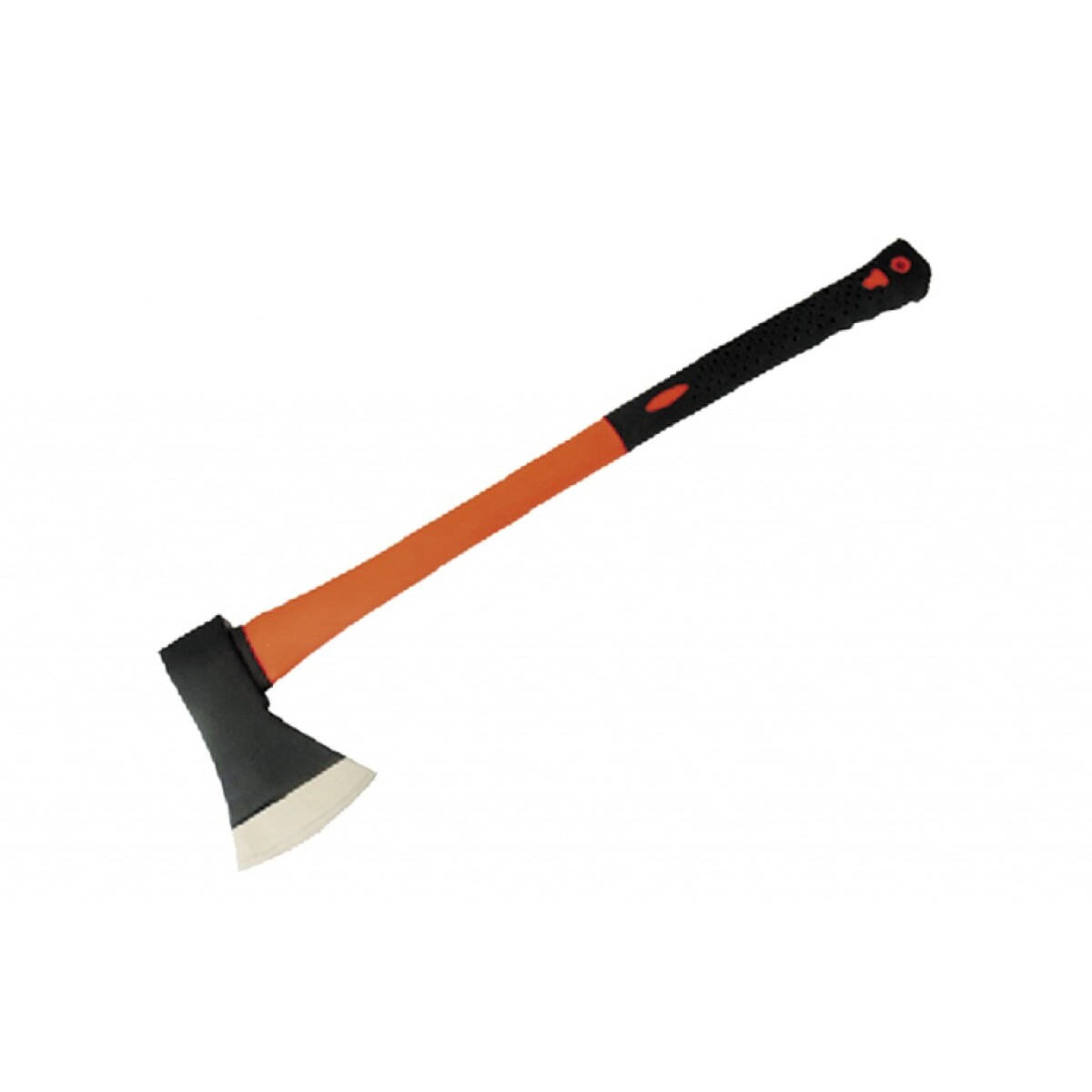 Hacha de mano con mango de fibra Largo - NEGRO 