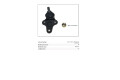 Rotula Suzuki Vitara 88-98 Der/Izq Rotula Suzuki Vitara 88-98 Der/Izq