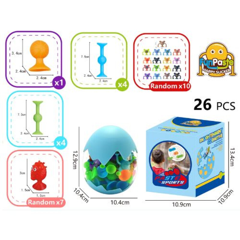 JUEGO DE CONSTRUCCION SILICONA CON VENTOSA Juego De Construccion Silicona Con Ventosa