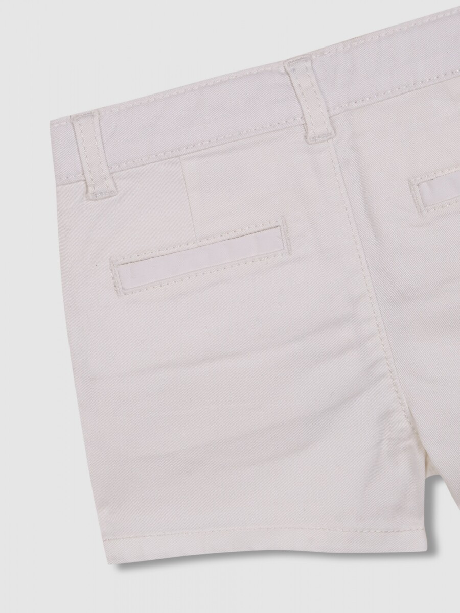 Pantalon Corto Blanco