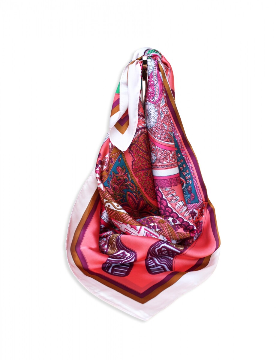 Pashmina Arabescos - Rosa/multi 