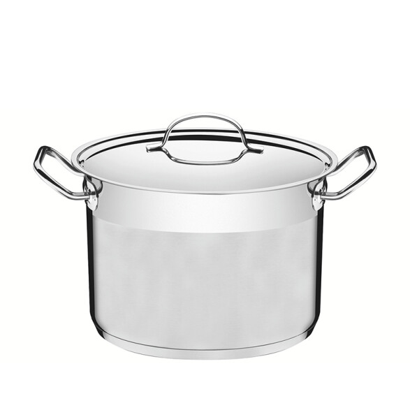 Olla con asas con tapa ø30cm. 15,2 lts. "prof" TF1773