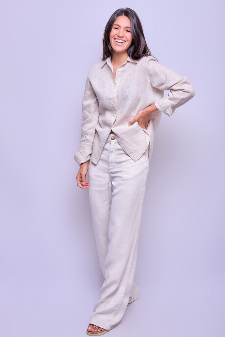 Camisa Suspiro Beige