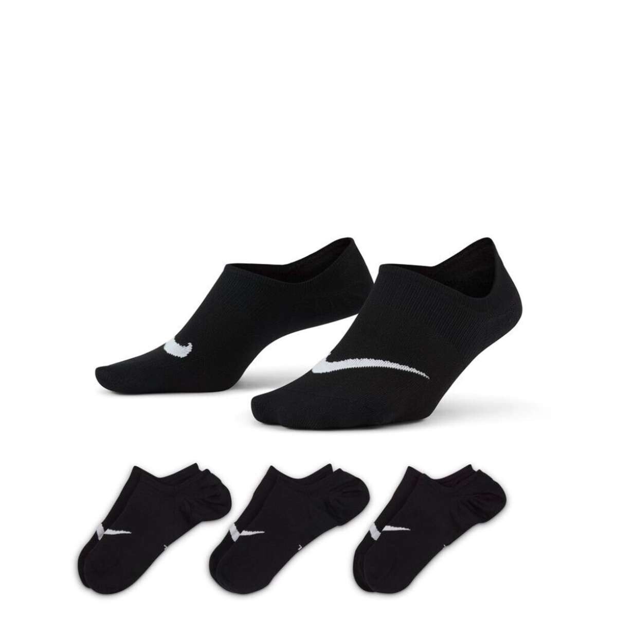 Medias Everyday Plus Lightweight 3-Pack de Mujer - Negro 