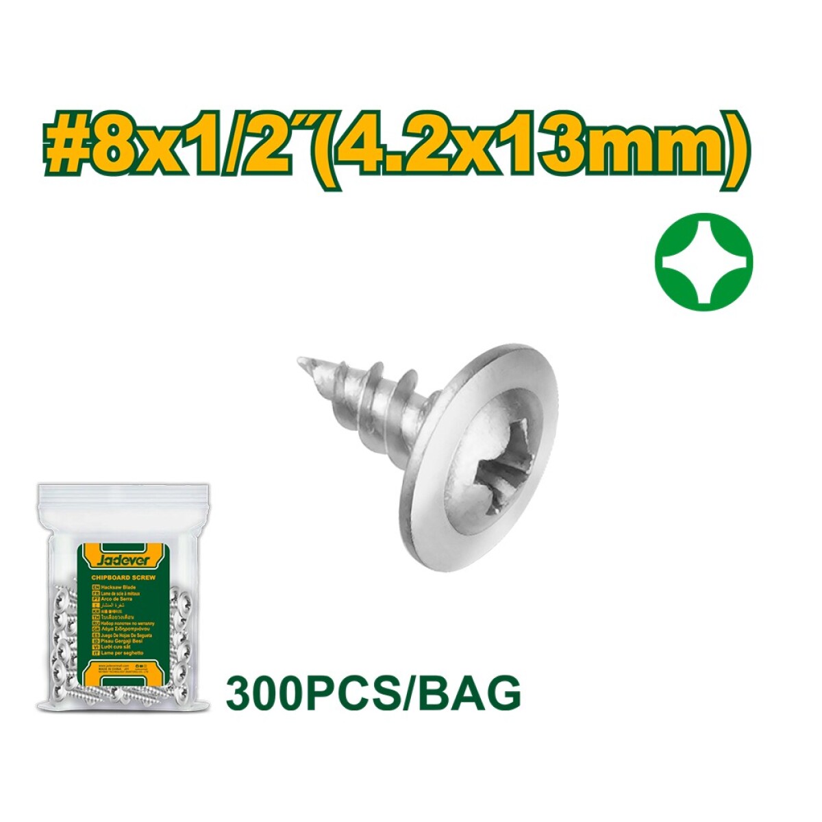 Tornillo Punta Aguja 4.2x13 