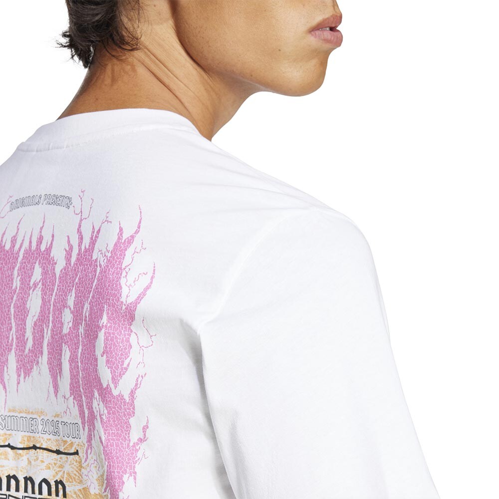 Trefoil Series Fashion Elevated Tee - Hombre White