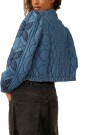 CAMPERA QUINN QUILTED Azul