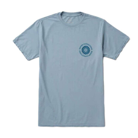 Remera Roark Rishiri Post Stamp Celeste