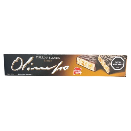 Turron Olimpo 70 grs Blando Bañado