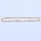 Pulsera oro 18k eslabón barco. Pulsera oro 18k eslabón barco.