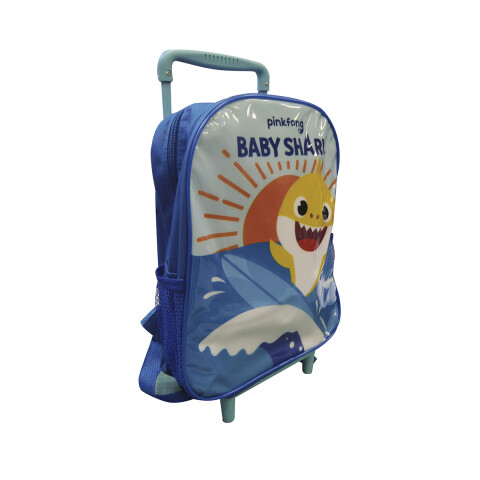 Mochila infantil con carro de Baby Shark Licencia Oficial U