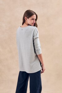 Sweater Gris Melange