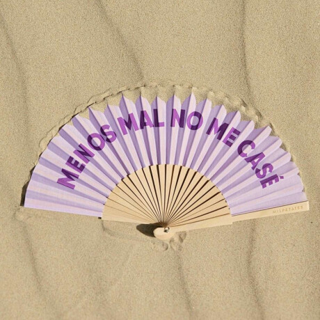 Abanico Mis Petates Lila