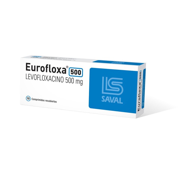 EUROFLOXA 500 MG. CJ X 10 COMP. única
