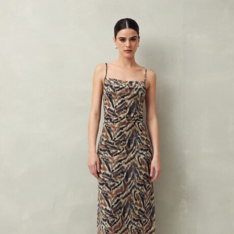 VESTIDO ANORA Animal Print