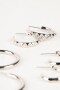 AROS DERMONT Plateado