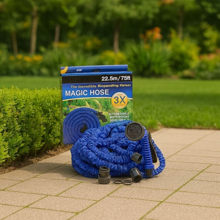 MANGUERA EXTENSIBLE 22,5MTS AZUL