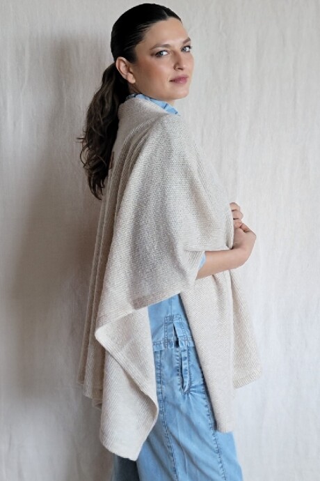 Ruana Cerdeña Beige