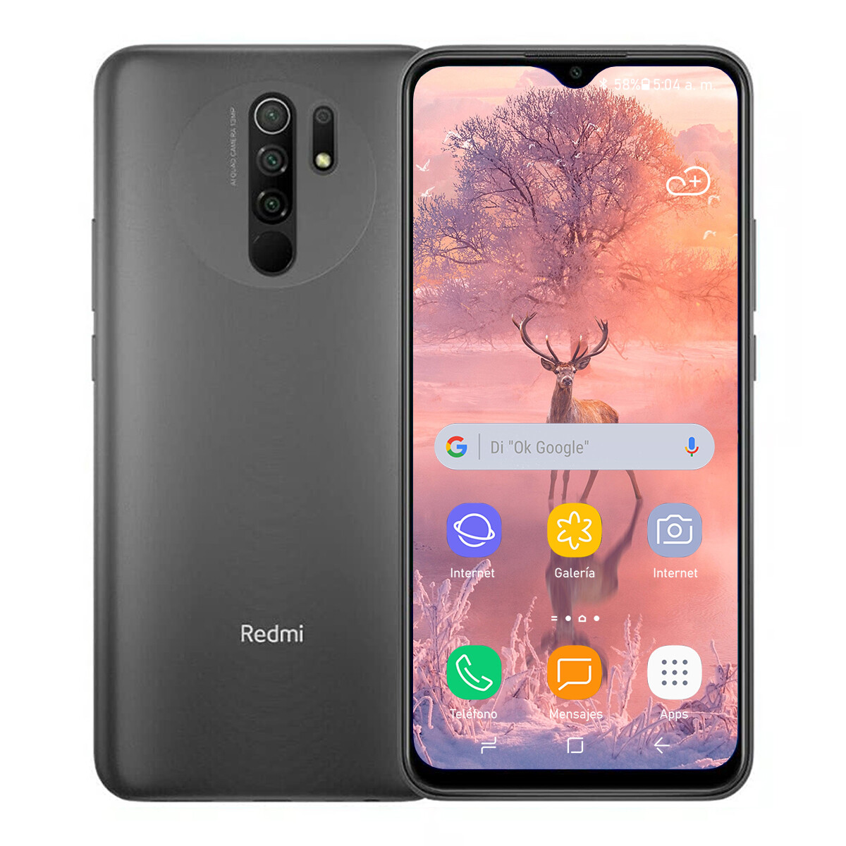 Xiaomi Redmi 9 4/64 Gb 4g - CEL XIAOMI REDMI 9 4/64 GRIS DF 