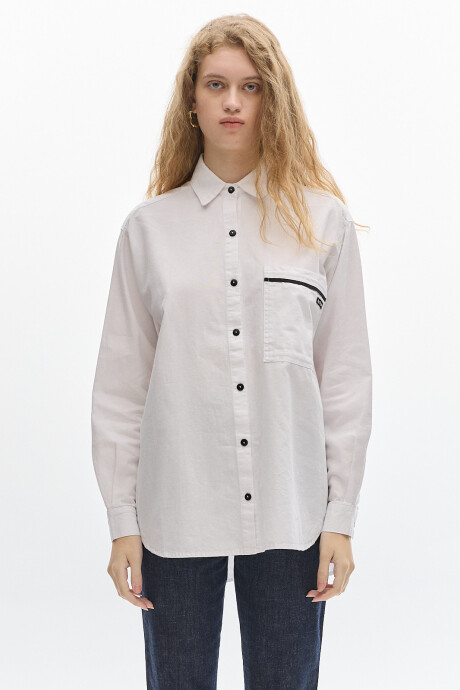 Camisa Noble Oxford Blanco