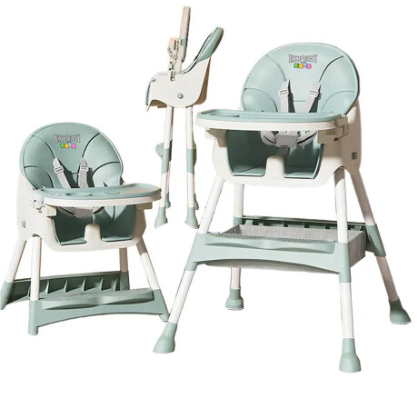 Silla De Comer Para Bebé Multiuso 2en1 Sillita Niños Verde