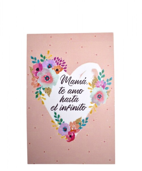 Tarjeta día de la madre 10x15 DISEÑO 4