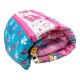 Acolchado infantil 1 plaza en poliéster FROZEN LILA 605