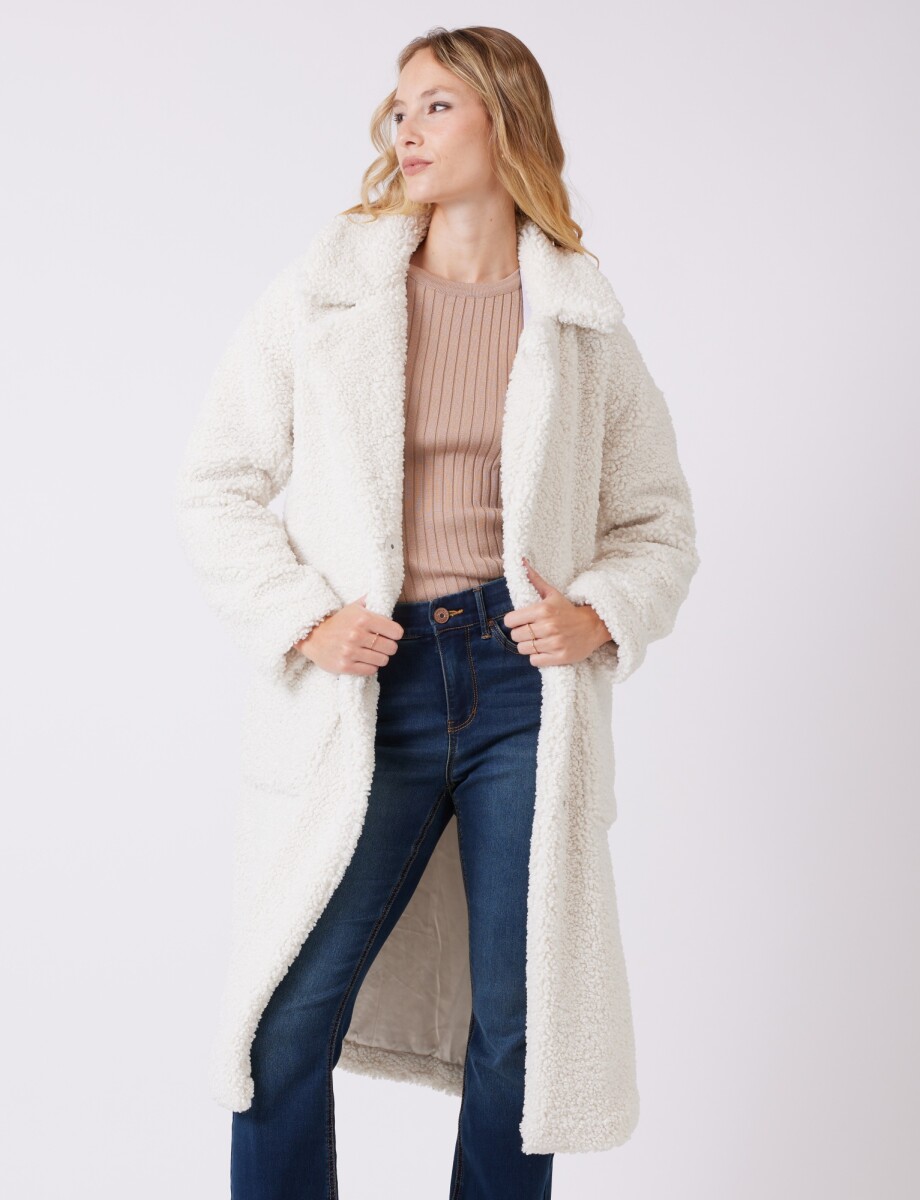 Tapado Boucle - Crudo 