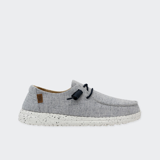 Zapatos Hey Dude Wendy Chambray Gris