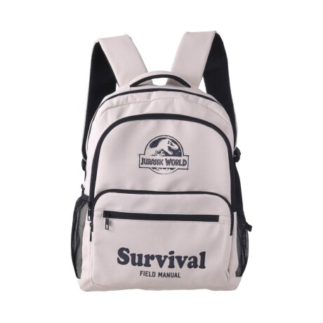 Mochila classic Jurassic World blanco