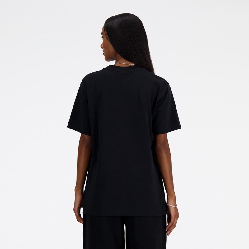 Polo New Balance Athletics Jersey Mujer Black