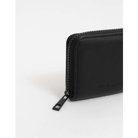 Billetera Cuerina Negro