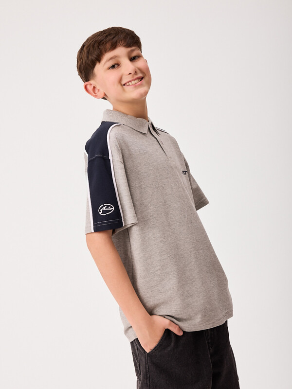 POLO PUNTA TEEN RUSTY Gris