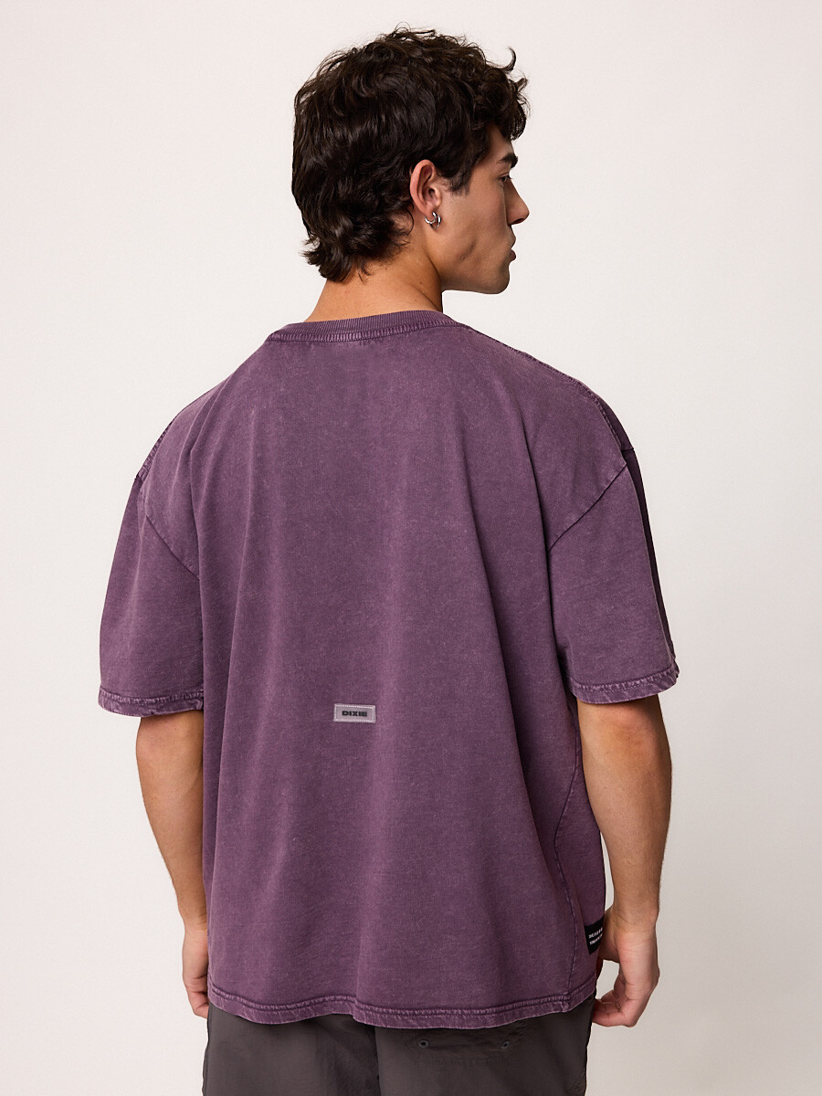 T-SHIRT M/C GUARIAN DIXIE Uva