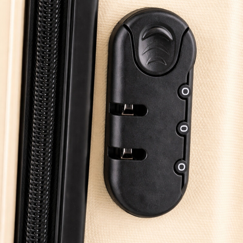 Valija Carry On 20'' Rígida Bonn Elegance BLANCO