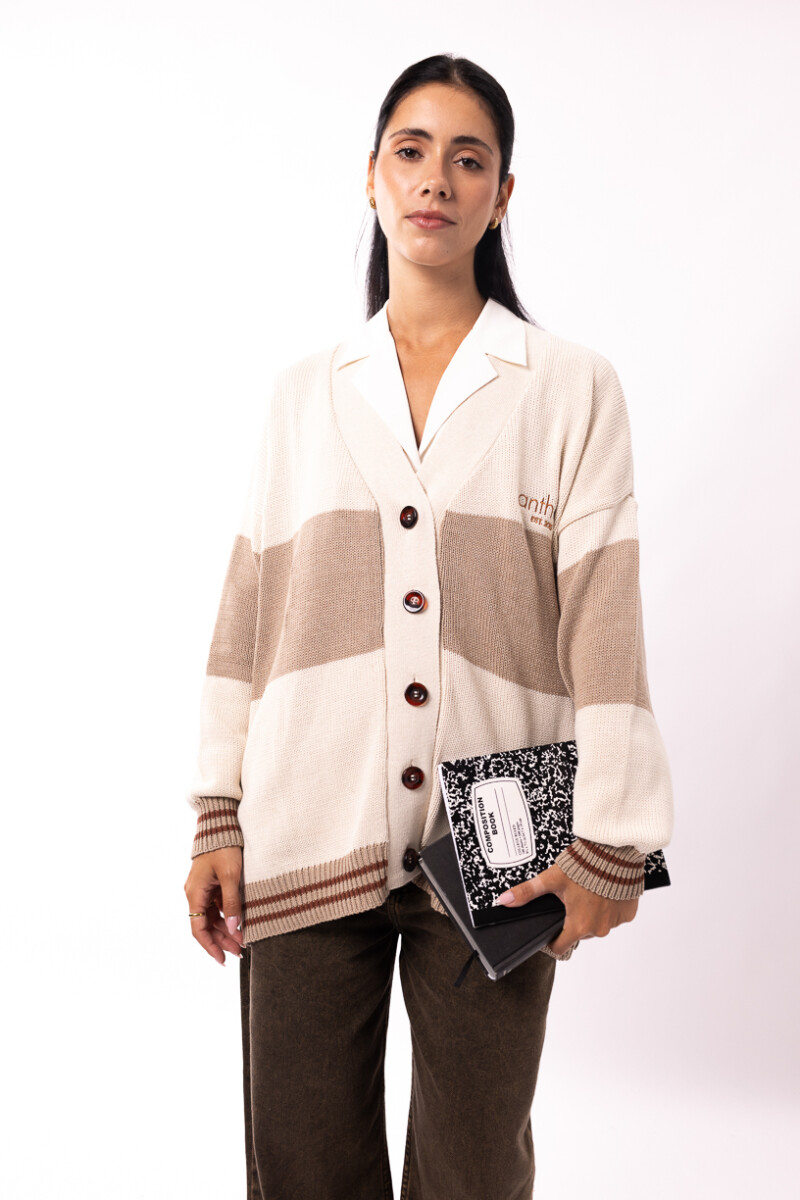 Cardigan GLORY Beige
