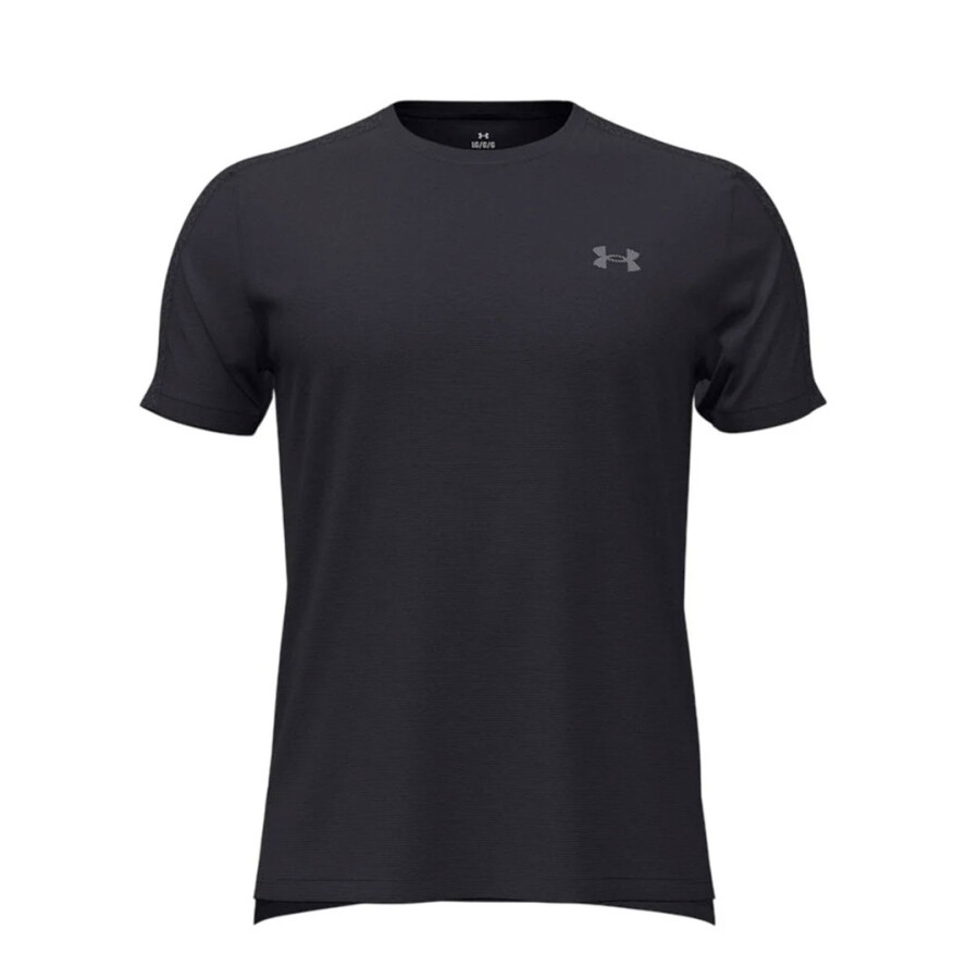 Remera de Hombre UNDER ARMOUR Velociti Reflct Ss Negro
