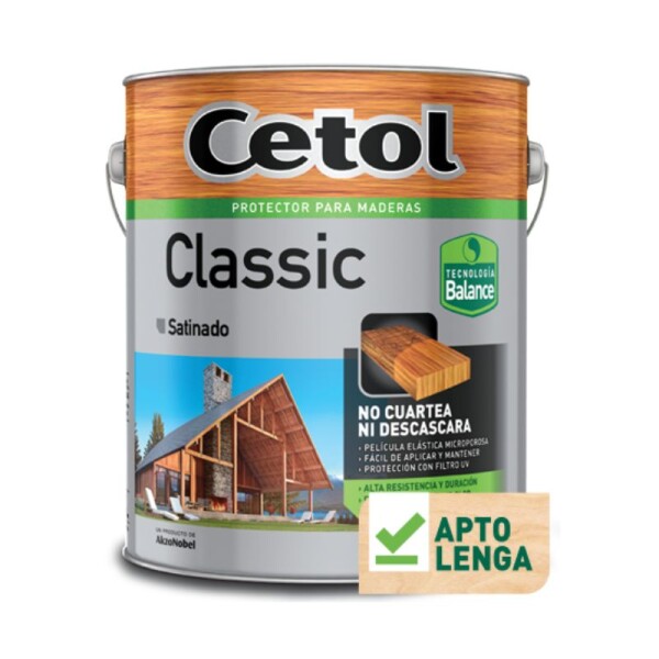 CETOL CLASSIC BALANCE SATINADO 1 LT ROBLE CETOL CLASSIC BALANCE SATINADO 1 LT ROBLE