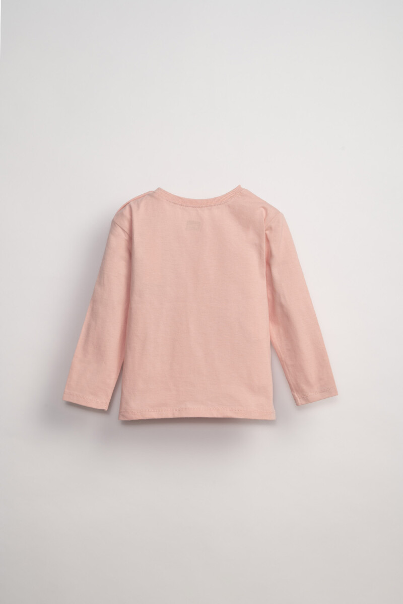 Remera estampa Mickey Rosa