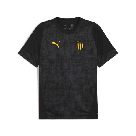 Remera Training Camiseta de Hombre Negro