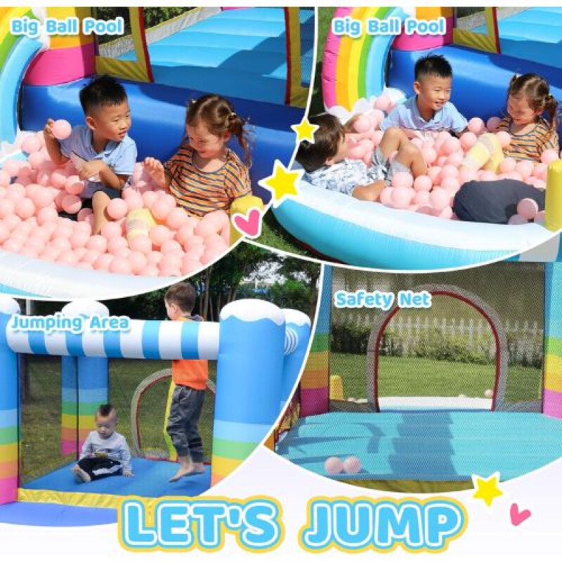 Inflable Arcoiris Nube- Doctor Dolphin Inflable Arcoiris Nube- Doctor Dolphin