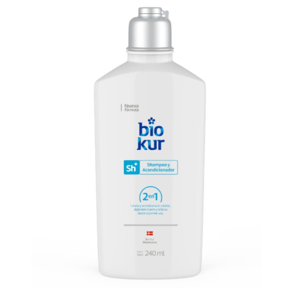 Shampoo Bio Kur 2 EN 1 240 ML 