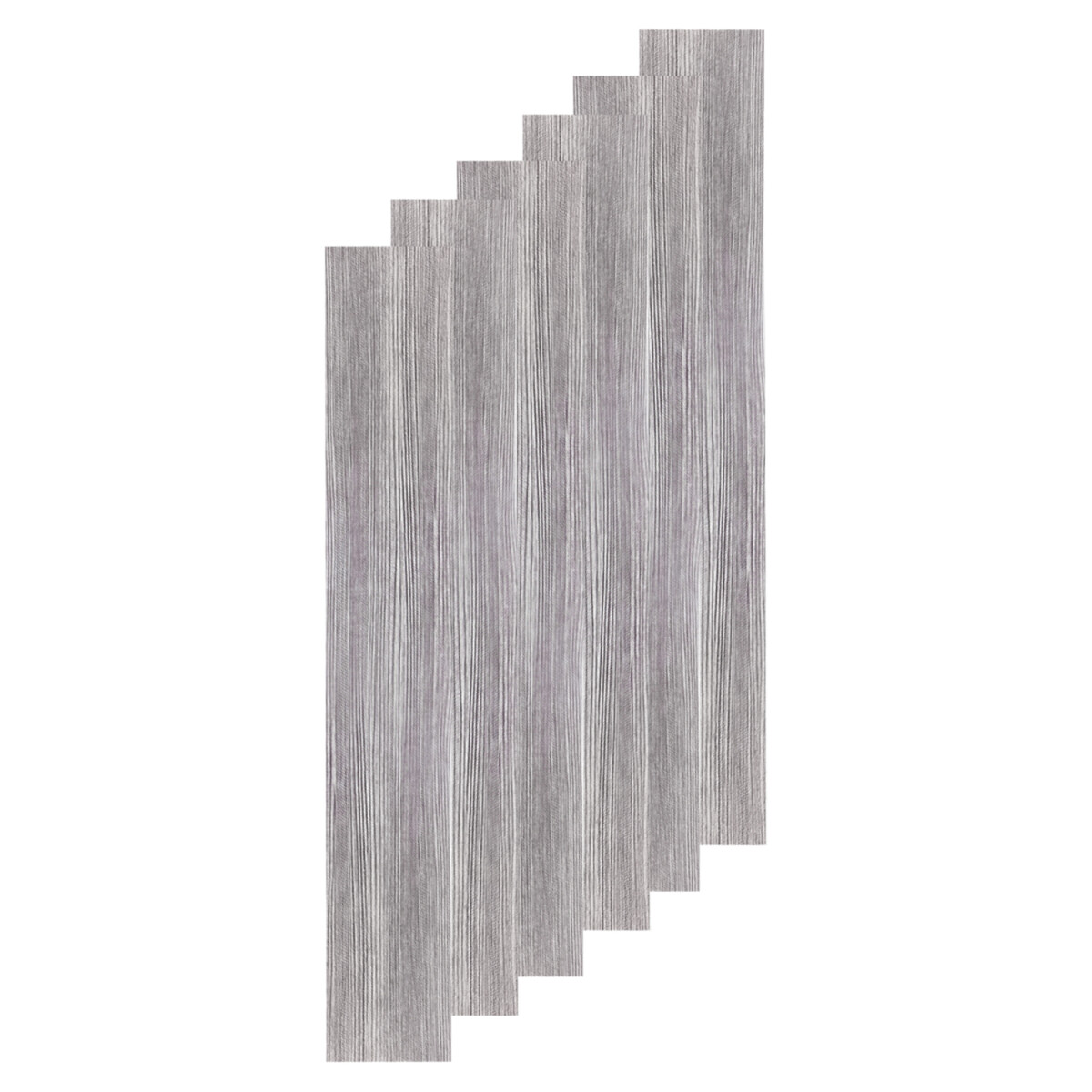 Piso Vinilico Madera Autoadhesivo Tabla De Pegar 2 M2 10 mm® - Variante Color Gris 2 