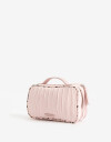 Porta Cosméticos Portacosméticos Texturado - Rosa Bebe